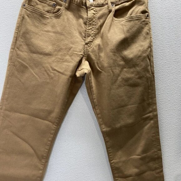 NEW BONOBOS Travel Casual Denim Jeans Size 35x30 – San Antonio Khaki, Straight - Picture 5 of 6